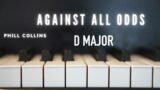 Against All Odds PREVIEW | Backing Track | Piano