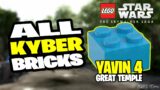All Kyber Bricks in Yavin 4 Great Temple – LEGO Star Wars: The Skywalker Saga