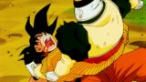 Android 19 crushes Goku's heart until he spits blood, Vegeta beheads Android 19 and 20 for revenge