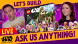 Ask Us Anything While We Finish the LEGO Yavin 4 Rebel Base LIVE!