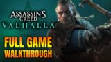 Assassins Creed: Valhalla FULL GAME Walkthrough PS5 60FPS No commentary