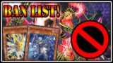BIG Ban List Hits for MASTER DUEL! This is Because of the LEAKED CARDS!