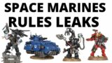 BIG Space Marine Rules Leaks- Iron Hands DAMAGE + Raven Guard Tricks – More from Codex Space Marines