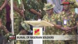 BURIAL OF NIGERIAN SOLDIERS