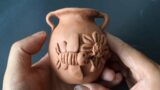 Best of Terracotta Vase Miniature | Mini Pottery Making by Hands DIY