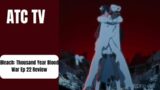 Bleach: Thousand Year Blood War Ep 22 Review