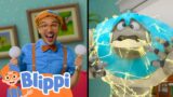 Blippi Visits ARPO The Robot – Robot Dance Off!!! | @ARPOTheRobot | Educational Cartoons for Kids