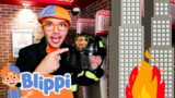 Blippi the Firefighter: Sparkles to the Rescue!| [BLIPPI] | Kids TV Shows | Cartoons For Kids
