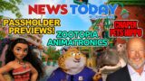 Bob Chapek Pets a Hippo, Moana Annual Passholder Previews at EPCOT, & Zootopia Land Animatronics!