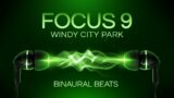 Boost Your Work Efficiency: 40Hz Binaural Beats and the Windy City Park's Invigorating Aura