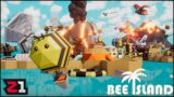 Building A MASSIVE Bee Hive And PROTECTING IT FROM EVERYTHING ! Bee Island First Look!