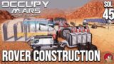 Building a base with Heavy Rover in Occupy Mars The game