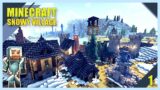 Building an Epic Minecraft Snow Village – A Wheat Empire!