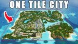 Building the Perfect ONE TILE CITY in Cities Skylines!