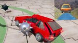 Car games flying car driving Beaming Drive crash Death Stair car crash #1