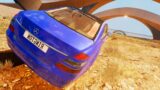 Cars vs Death Descent #41 BeamNG Drive Realistic Cars Crashes