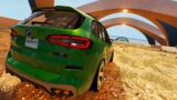 Cars vs Death Descent! BeamNG Drive Realistic Cars Crashes #12