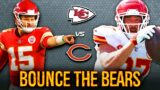 Chiefs will Bounce crumbling Chicago Bears