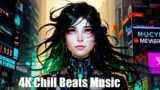Chill Beats Music – House Pueblo Bonito Adventure | (AI) Audio Reactive Cyberpunk | The City