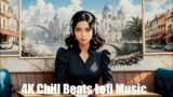 Chill Beats Music – Lofi Quiet Bites | (AI) Audio Reactive Cinematic | City Street