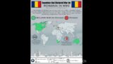 Countries that declared war on Romania in WW2! #geography #map #romania #ww2 #shorts #geopolitics