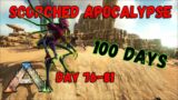 Crazy monsters and hidden treasure! | Ark 100 Days Scorched Apocalypse 14