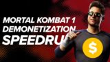 DEMONETIZATION SPEEDRUN! Mortal Kombat 1 Story Mode Livestream with Mike and Andy!