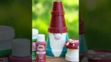 DIY Garden Gnomes from Upcycled Terra Cotta Pots