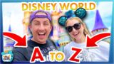 Disney World in Alphabetical Order — A to Z Challenge