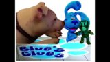 Dog Patrol: Special Mailtime Blue w/SF Green Triceratops On A Blue’s Clues Mat