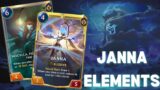ELEMENTS Janna! Volibear Janna – Legends of Runeterra Deck Gameplay