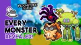 EVERY Monster in Moonstone Island! | COMPLETE LIST! | All Base Monsters and Bosses!