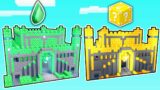 Emerald Base vs Lucky Block Base.. (Roblox Bedwars)