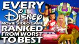 Every Disney Movie Tie-In Video Game Ranked From WORST To BEST