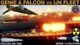 F-104 With Genie & Falcon Nuclear Missiles vs WWII IJN Pearl Harbor Fleet (Naval Battle 109) | DCS
