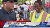 FOX59 Habitat for Humanity house panel build