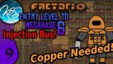 Factorio – Entry Level to Megabase 6: Injection Bus 9 – MORE COPPER