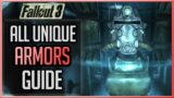Fallout 3 – All Unique Armors & Apparel