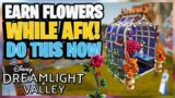 Flower Stall Vendor! Unlock Roses & Greenhouse! | Dreamlight Valley