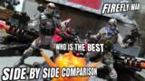 GIJOE CLASSIFIED RETRO FIREFLY AND COBRA ISLAND FIRE FLY SIDE BY SIDE COMPARISON WHO IS THE BEST