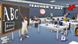 GTA 5 : Franklin Become Teacher For One Day On Teacher's Day in GTA 5 ! (GTA 5 mods)