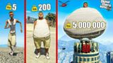 GTA 5 but I get fatter every minute | Skinny to Fat Franklin | Lovely Gaming