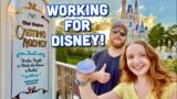 Getting a Job at Disney World again! Celebrating Working for Disney after his Disney College Program