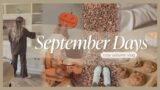 HELLO AUTUMN | cozy september days, H&M haul, baking pumpkin cookies & slow cooker dinner
