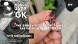 Honda Jazz GK : The broken pieces were found.! And Shock head waterproof