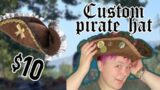 How I upgraded a $10 pirate hat