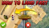 How to Land Faster in Nimbus island (PUBG MOBILE & BGMI 1.9 Update) Tips and Tricks Guide/Tutorial