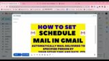 How to Setup Date and Time to send mail from Gmail. Take advantage of #gmail  #schedule #dateandtime