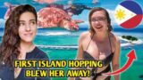 I TOOK MY SISTER TO PARADISE IN PHILIPPINES! First Island Hopping Experience Blew Her Away!!