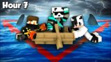 If You Leave BERMUDA TRIANGLE You die in Minecraft !!